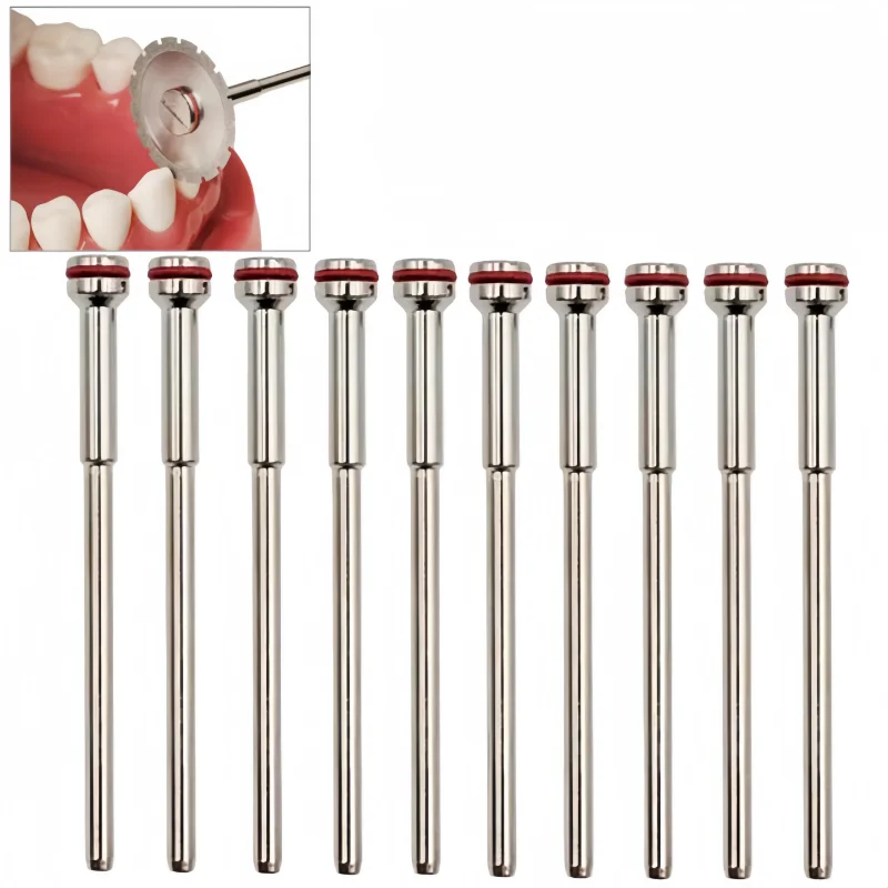 10pcs Dental Mandrel Shank for Polishing Burs Diamond Disc Holding Needle Rotary Tool Polisher Machine Cutting Accessory
10pcs Dental Mandrel Shank for Polishing Burs Diamond Disc Holding Needle Rotary Tool Polisher Machine Cutting Accessory