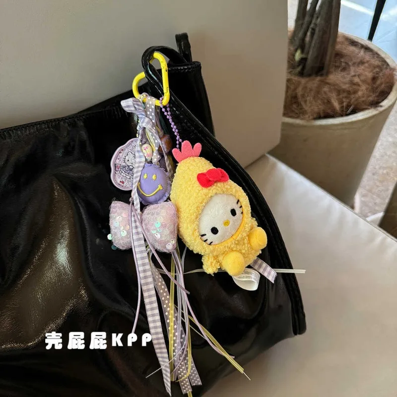 Yellow Fried Shrimp Hello Kitty Plush Doll Summer Bag Pendant Book Packaging Decoration Hanging Chain Ins Girl Toy Keychain Gift
Yellow Fried Shrimp Hello Kitty Plush Doll Summer Bag Pendant Book Packaging Decoration Hanging Chain Ins Girl Toy Keychain Gift