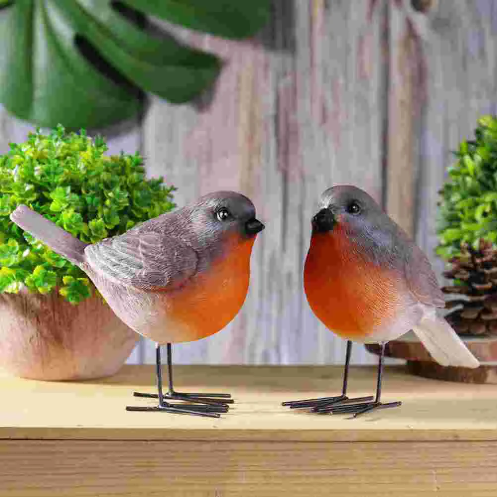 2 Pcs Craft Bird naments Bird Party Decorations for Garden Decoration Miniature Scene Layout Crafts Spring Outdoor Space
2 Pcs Craft Bird naments Bird Party Decorations for Garden Decoration Miniature Scene Layout Crafts Spring Outdoor Space