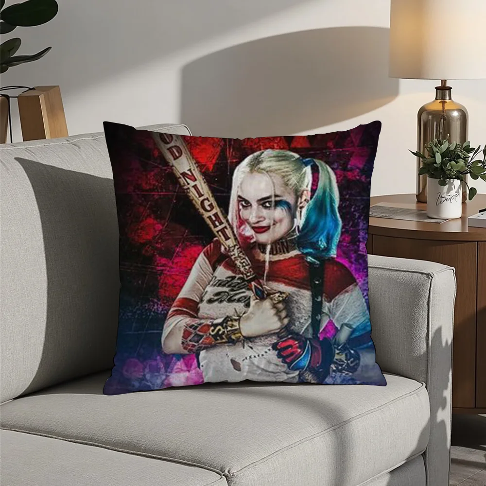 H-Harleys Q-Quinns Cool Pillow Case Plush Fabric Soft Pillowcase Double Sided Print Cushion Cover Household Gifts
H-Harleys Q-Quinns Cool Pillow Case Plush Fabric Soft Pillowcase Double Sided Print Cushion Cover Household Gifts