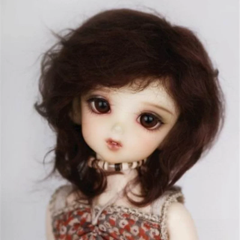 JD044 1/12 1/8 1/6 1/4 1/3 Pretty BJD Mohair Doll Wigs Mid Long Curly OB11 YOSD MSD SD Hair 3-4inch to 8-9inch Cheap Accessories
JD044 1/12 1/8 1/6 1/4 1/3 Pretty BJD Mohair Doll Wigs Mid Long Curly OB11 YOSD MSD SD Hair 3-4inch to 8-9inch Cheap Accessories