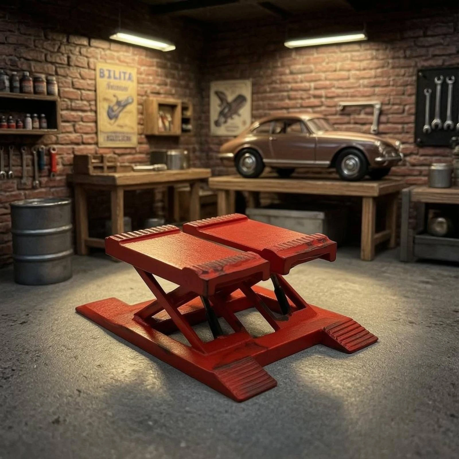 Hydraulic Scissor Lift Model Slim-Base Base Resin Scissor Lift Model Printed Detailing Four-Support Structure
Hydraulic Scissor Lift Model Slim-Base Base Resin Scissor Lift Model Printed Detailing Four-Support Structure