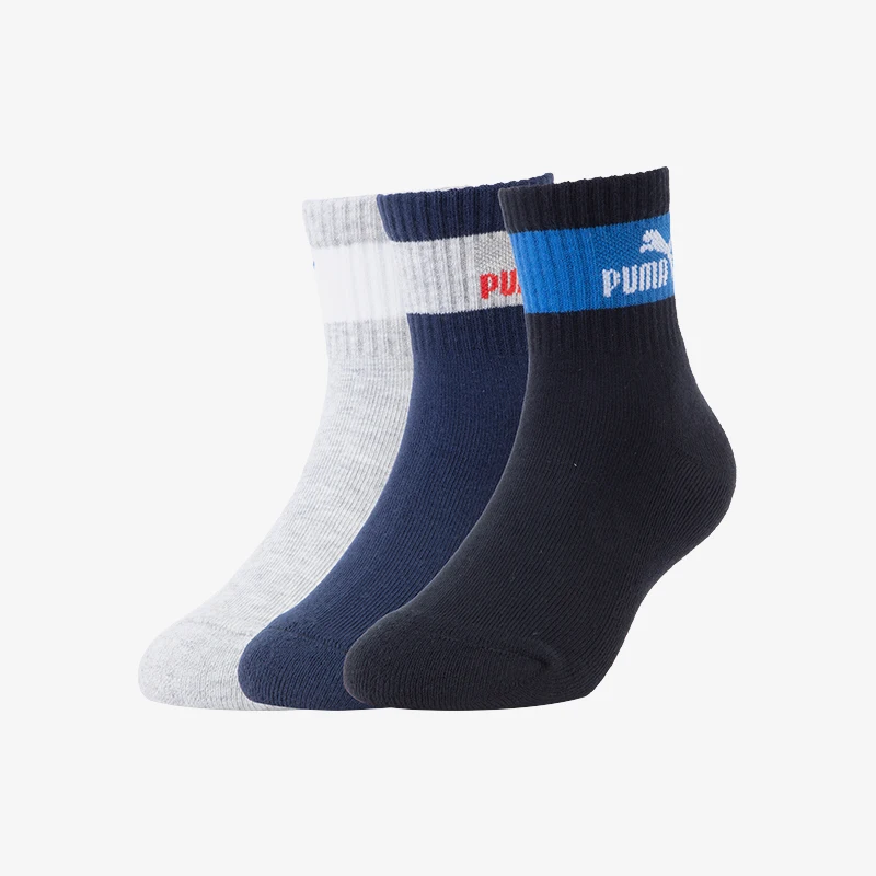 Puma Authentic Classic Children's Sports Casual Elastic Knit Breathable Long Socks Socks Three Pairs Pack 907145-03
Puma Authentic Classic Children's Sports Casual Elastic Knit Breathable Long Socks Socks Three Pairs Pack 907145-03