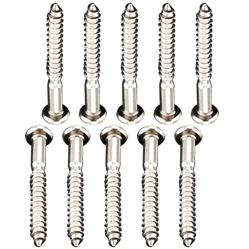 10pcs Guitar Bridge Durable Metal Screws For Electric Guitar Replacement Parts Base Plate Fixing Accessories Screws Bridge
10pcs Guitar Bridge Durable Metal Screws For Electric Guitar Replacement Parts Base Plate Fixing Accessories Screws Bridge