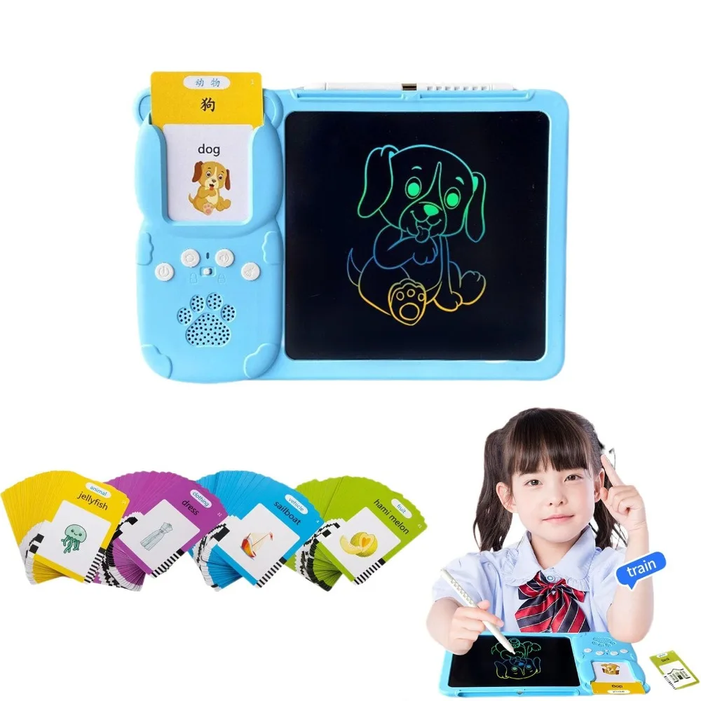 2 in 1 Talking Tablet 112 Cards Build Writing Learning Machine Toy Learning Education Abundant Kids Language
2 in 1 Talking Tablet 112 Cards Build Writing Learning Machine Toy Learning Education Abundant Kids Language