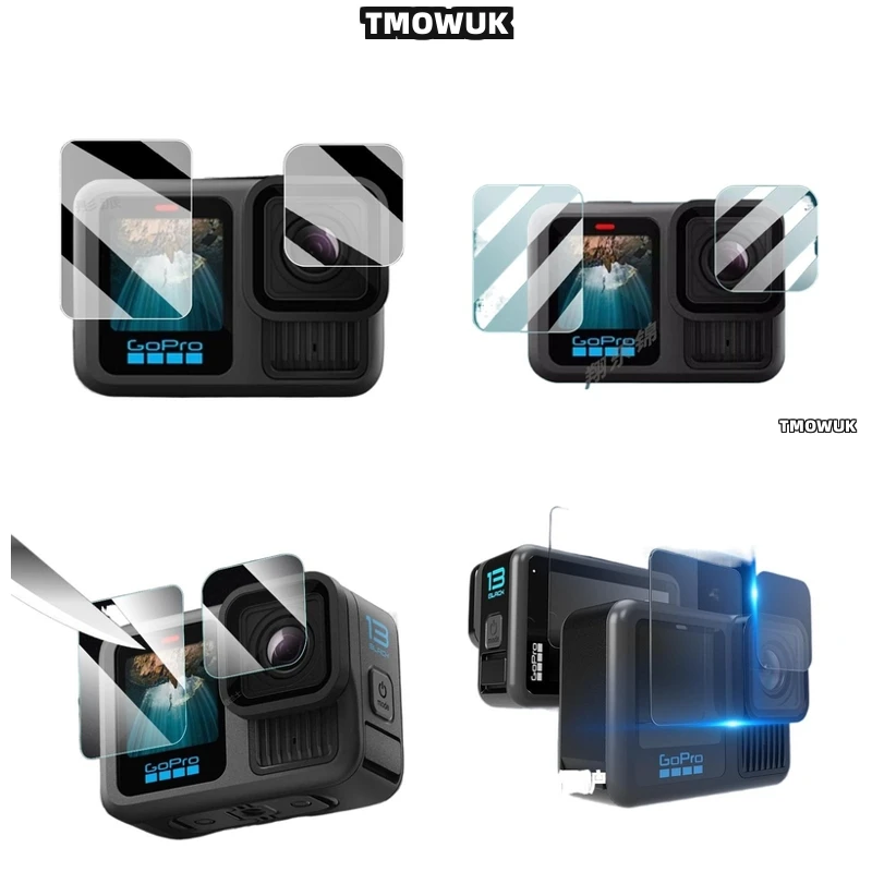 For GoPro Hero 13 – 9H HD Scratch Resistant Glass Screen Protector With Lens Guard – Full Front Back Cover – Shockproof & Case F
For GoPro Hero 13 – 9H HD Scratch Resistant Glass Screen Protector With Lens Guard – Full Front Back Cover – Shockproof & Case F