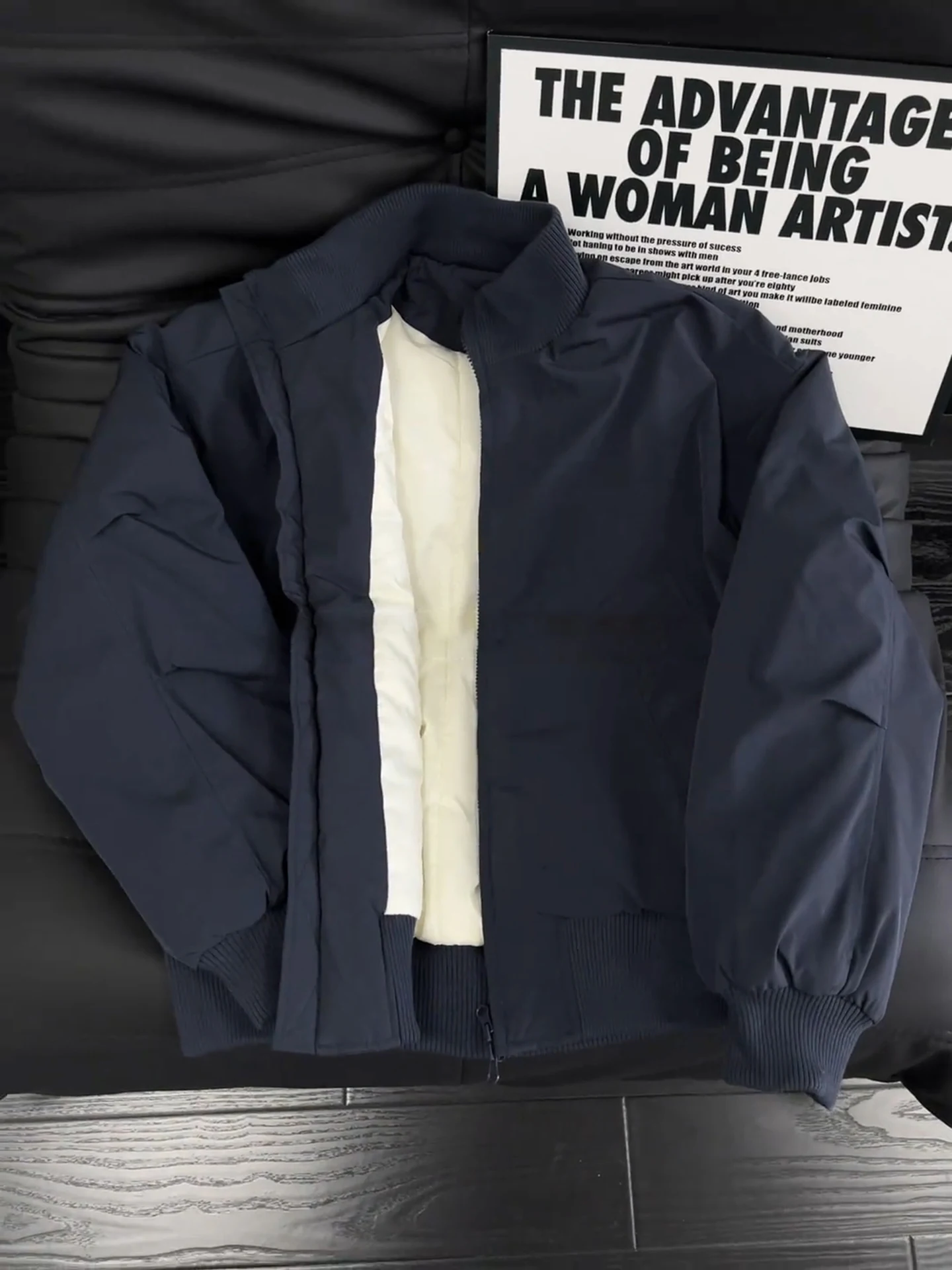 Thiened ort American Sle Flight Jaet Cotton Coat Men's Autumn Winter Warm ort Baseball Sle Stand Collar Coat
Thiened ort American Sle Flight Jaet Cotton Coat Men's Autumn Winter Warm ort Baseball Sle Stand Collar Coat