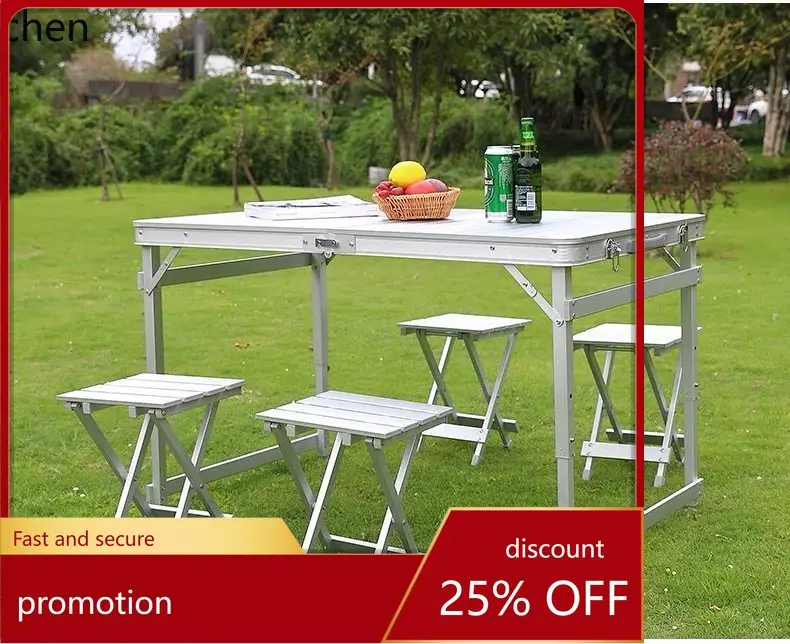 ZML Outdoor Folding Table and Chair Portable Camping Picnic BBQ Stall Travel Self-Driving Adjustable
ZML Outdoor Folding Table and Chair Portable Camping Picnic BBQ Stall Travel Self-Driving Adjustable