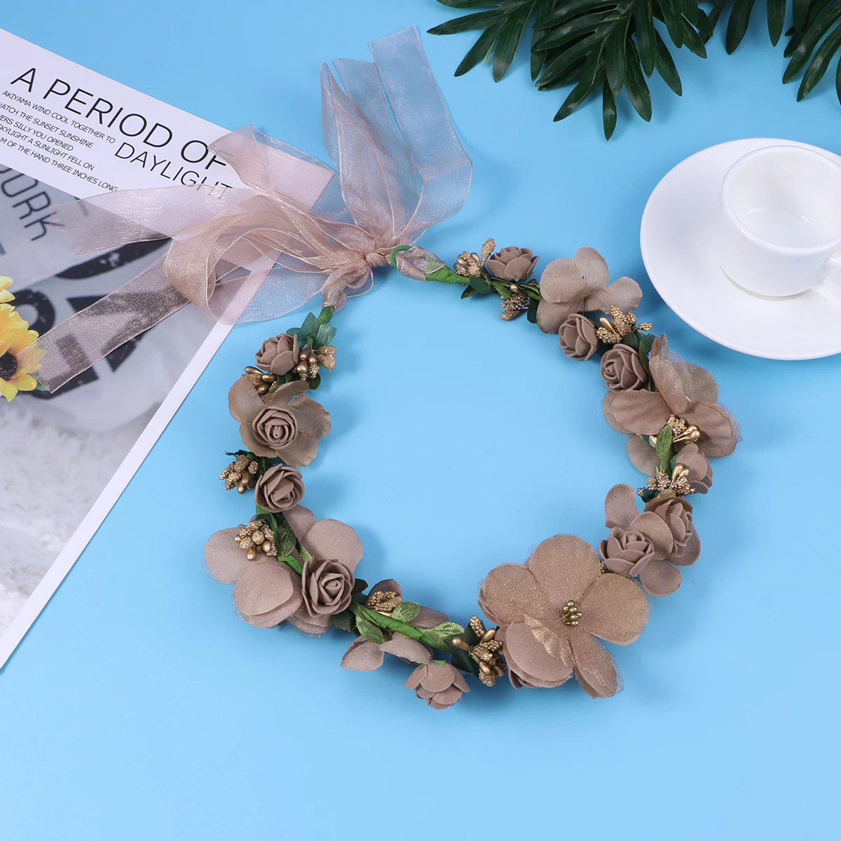 Simulated Flower Headdress Headband for Bridesmaid Wedding Bridal Hair Garland Floral Wreath Accessory Festival Beach Party Hair
Simulated Flower Headdress Headband for Bridesmaid Wedding Bridal Hair Garland Floral Wreath Accessory Festival Beach Party Hair