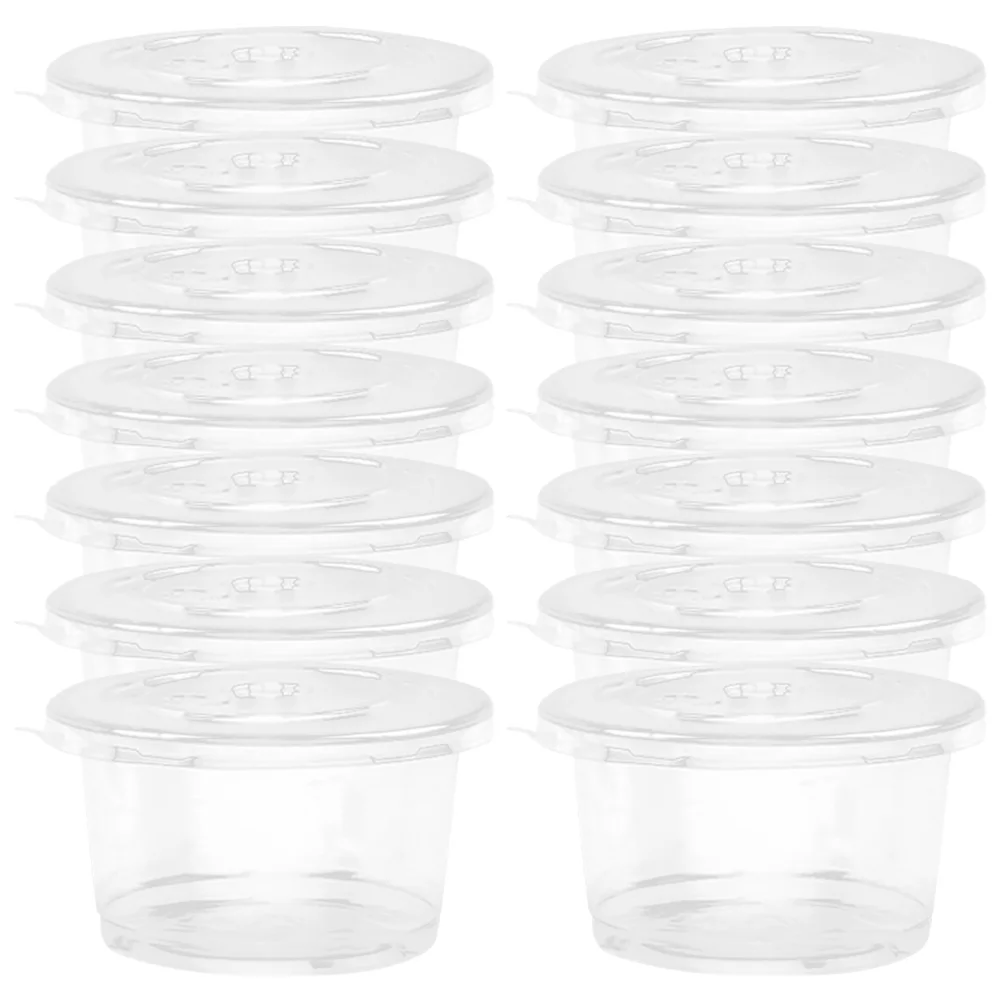 50 Pcs Plastic Pudding Cups Cream Ice with Lids Disposable Flat Cover Yogurt Parfait Dessert Containers
50 Pcs Plastic Pudding Cups Cream Ice with Lids Disposable Flat Cover Yogurt Parfait Dessert Containers