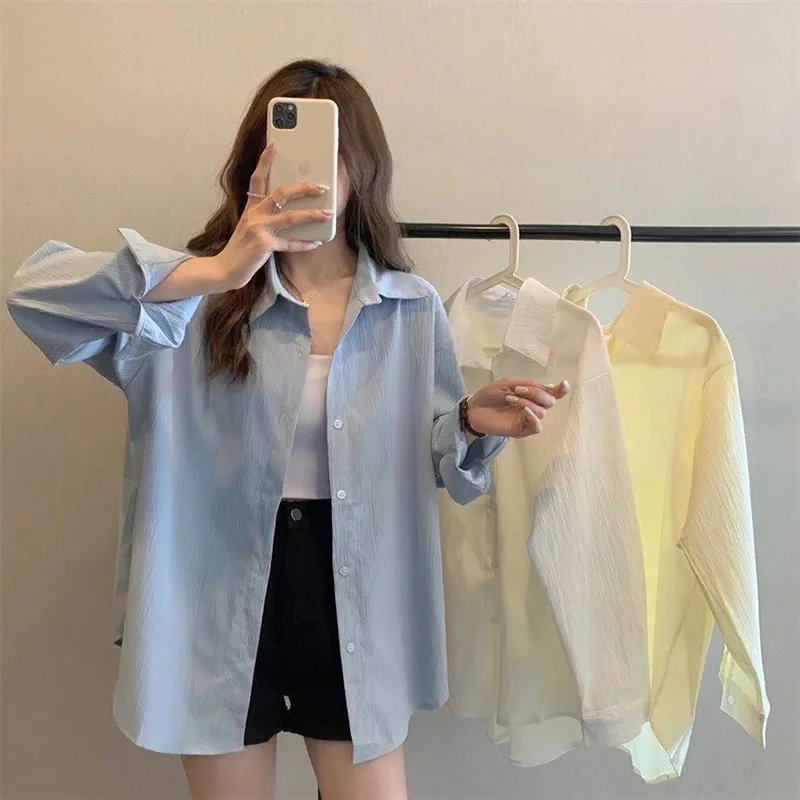 Long Sleeve Shirts Womens Cotton Plaid Button Down Tops Pleated Hem Neutral Boyfriend Style Relaxed Fit Spring Comfortable Daily
Long Sleeve Shirts Womens Cotton Plaid Button Down Tops Pleated Hem Neutral Boyfriend Style Relaxed Fit Spring Comfortable Daily