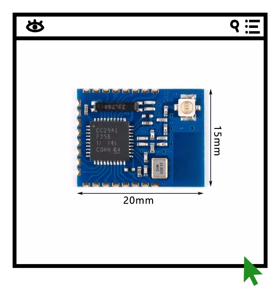 2 шт. Модуль внешней антенны CC2541, модуль CC2541 BLE4.0 JDY-08IPX
2 шт. Модуль внешней антенны CC2541, модуль CC2541 BLE4.0 JDY-08IPX