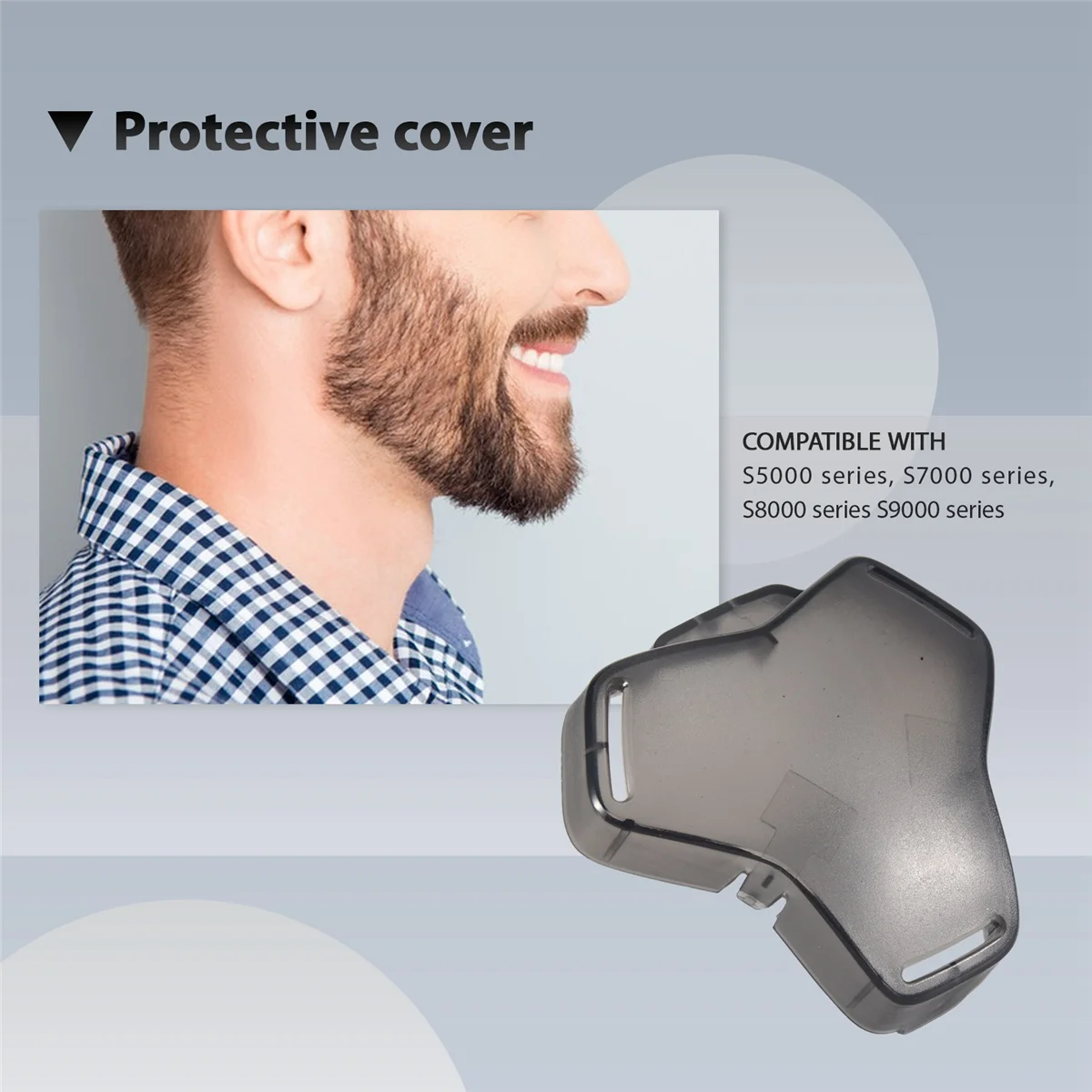 B66C Replace Head Protection Cap Cover for Philips Shaver Sh50 S7000 S8000 S9000 Series S5000 New Honeycomb Series
B66C Replace Head Protection Cap Cover for Philips Shaver Sh50 S7000 S8000 S9000 Series S5000 New Honeycomb Series