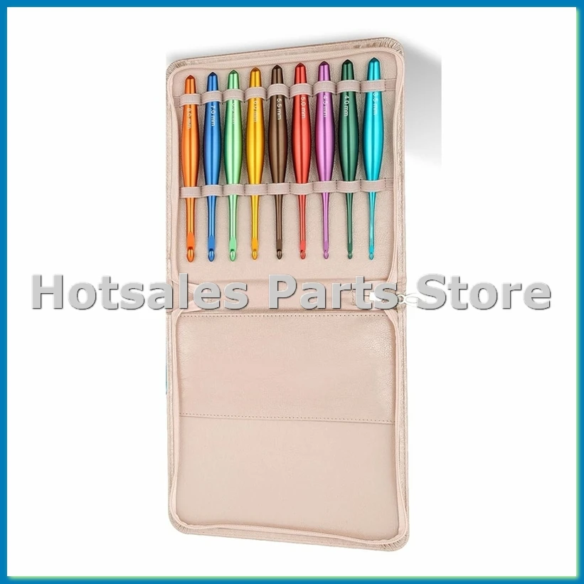 Crochet Hooks Ergonomic, 9Pcs Hand-Polished Aluminum Crochet Needles (3.5mm-8mm), Streamline Crochet Hooks-A57M
Crochet Hooks Ergonomic, 9Pcs Hand-Polished Aluminum Crochet Needles (3.5mm-8mm), Streamline Crochet Hooks-A57M