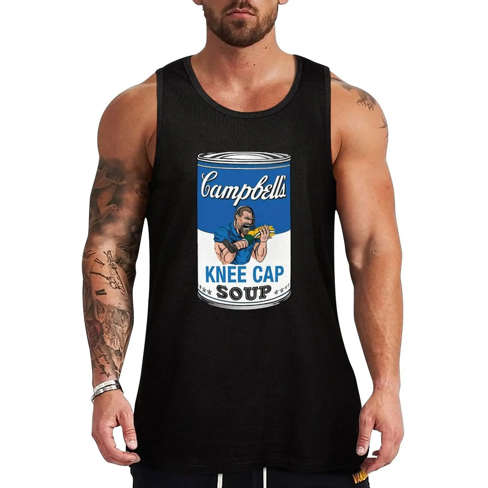 Dan Campbell Soup Tank Top bodybuilding t shirt anime gym Men's gym articles Fitness men clothing
Dan Campbell Soup Tank Top bodybuilding t shirt anime gym Men's gym articles Fitness men clothing