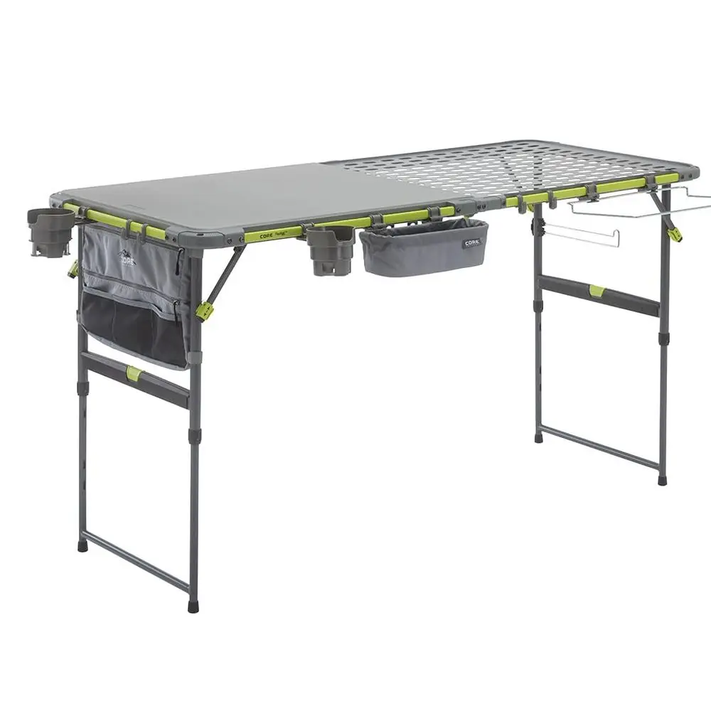 Outdoor Cook Table 5 Foot Table with Adjustable Height and Storage for Cooking Accessories Foldable amp Portable for Beach, Pic
Outdoor Cook Table 5 Foot Table with Adjustable Height and Storage for Cooking Accessories Foldable amp Portable for Beach, Pic