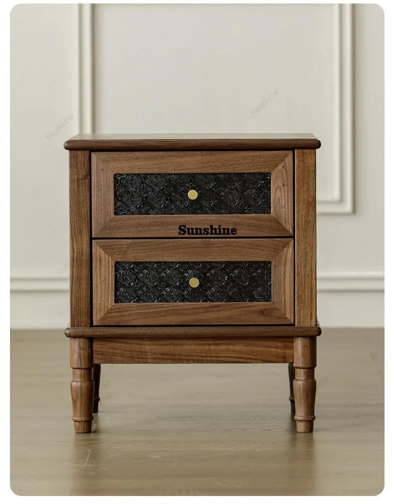 Solid wood bedside table, American vintage small apartment, bedroom narrow, second-hand storage cabinet
Solid wood bedside table, American vintage small apartment, bedroom narrow, second-hand storage cabinet