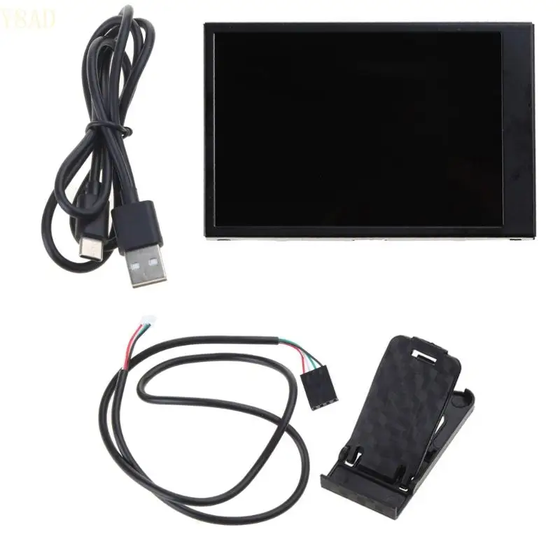Y8AD 3,5 дюйма 480x320 IPS ЖК-монитор дисплей AIDA64 USB-дисплей Sub-Screen RGB Light
Y8AD 3,5 дюйма 480x320 IPS ЖК-монитор дисплей AIDA64 USB-дисплей Sub-Screen RGB Light