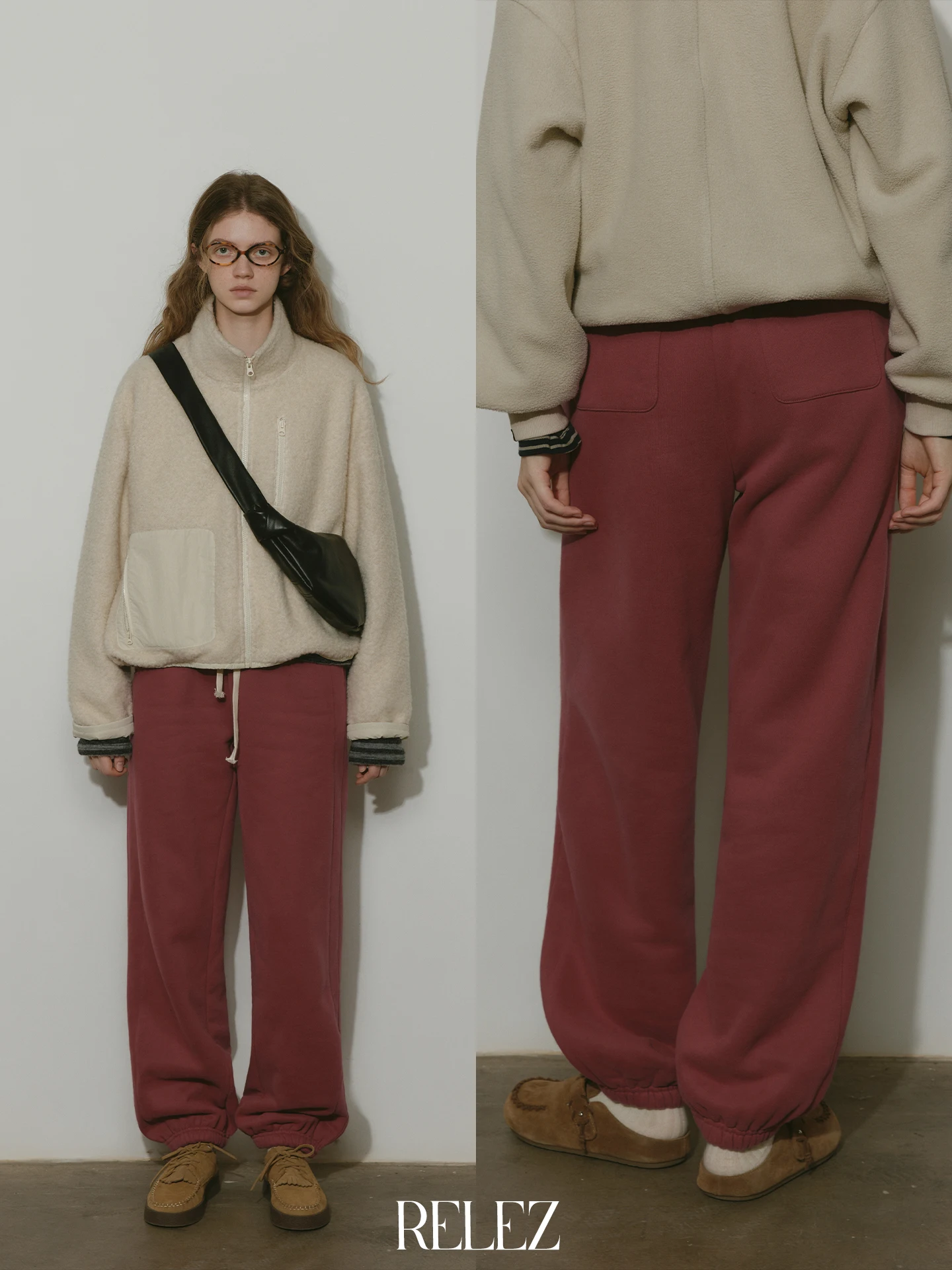 Relez Winter New Fce Lined Cuffed Casual Pants Women's Loose Straight Leg Design Sensation Commuter Versatile Long Trousers
Relez Winter New Fce Lined Cuffed Casual Pants Women's Loose Straight Leg Design Sensation Commuter Versatile Long Trousers