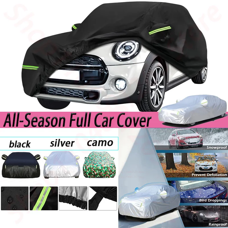 Covers For Mini Cooper 2 Door 2002-2024 Waterproof All Weather with Reflective Strip for Snow Rain Dust Hail Protection Black
Covers For Mini Cooper 2 Door 2002-2024 Waterproof All Weather with Reflective Strip for Snow Rain Dust Hail Protection Black