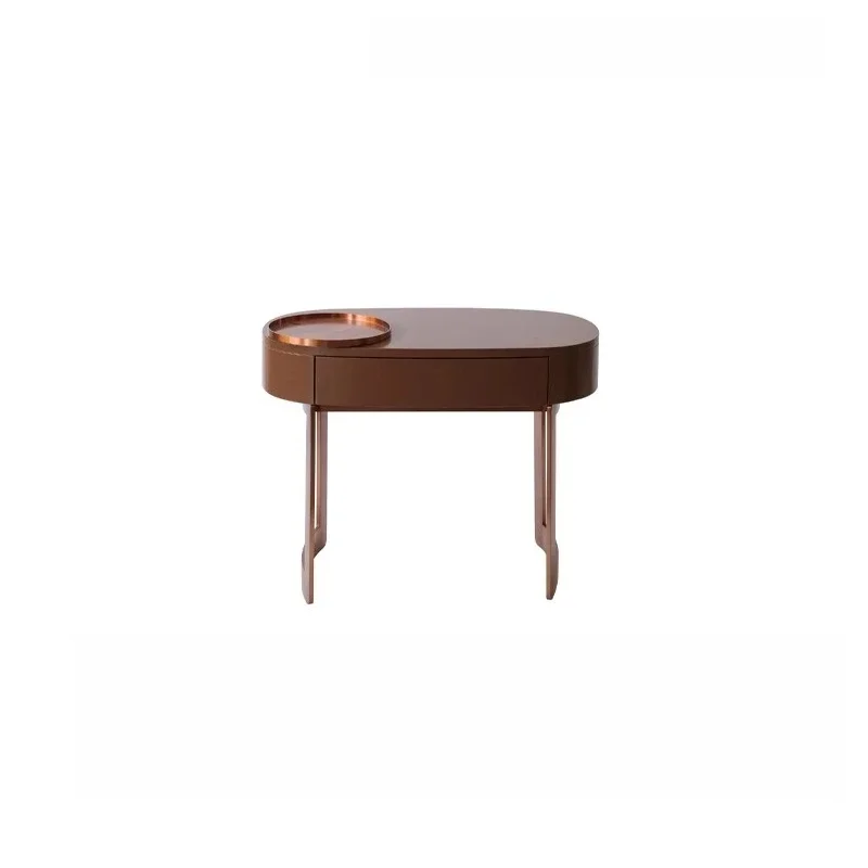 Italian caramel metal, multi-purpose edge can be rotated, tray bedside table multi-purpose cabinet
Italian caramel metal, multi-purpose edge can be rotated, tray bedside table multi-purpose cabinet