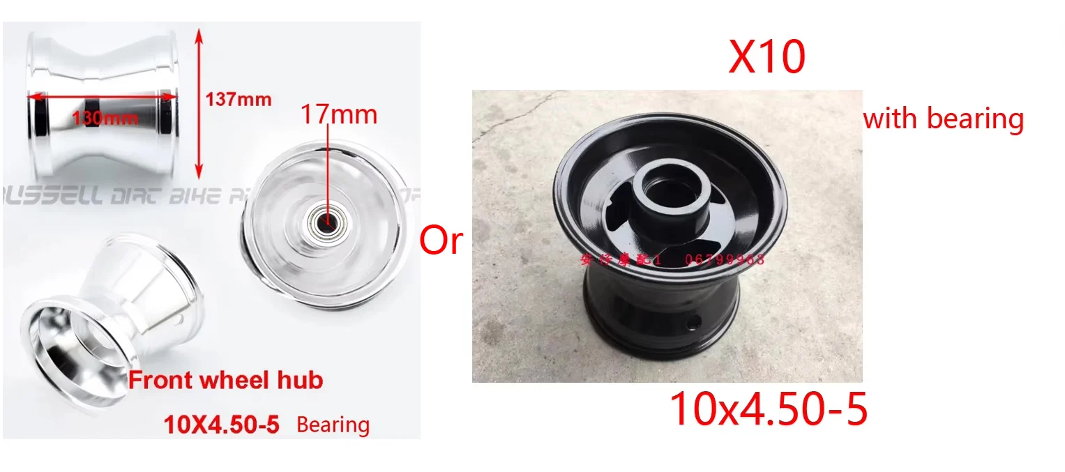X10 Front Alu wheel Rim 10*4.50-5 10x4.50-5 With 17mm bearing Black / Silver Go Karting Spare Parts Accessories
X10 Front Alu wheel Rim 10*4.50-5 10x4.50-5 With 17mm bearing Black / Silver Go Karting Spare Parts Accessories
