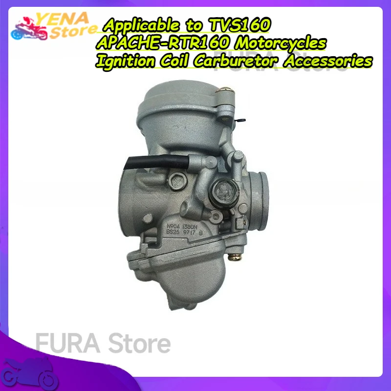 Carburetor Applicable to TVS160 APACHE-RTR160 Motorcycles Ignition Coil Carburetor Accessories 
Carburetor Applicable to TVS160 APACHE-RTR160 Motorcycles Ignition Coil Carburetor Accessories