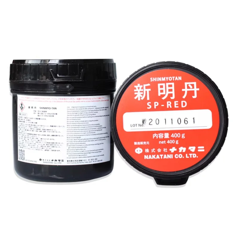 Japan Original SHINMYOTAN mold inspection agent Precision 400g N-RED/SP-RED/SP-BLUE Industrial mold closing fluid
Japan Original SHINMYOTAN mold inspection agent Precision 400g N-RED/SP-RED/SP-BLUE Industrial mold closing fluid