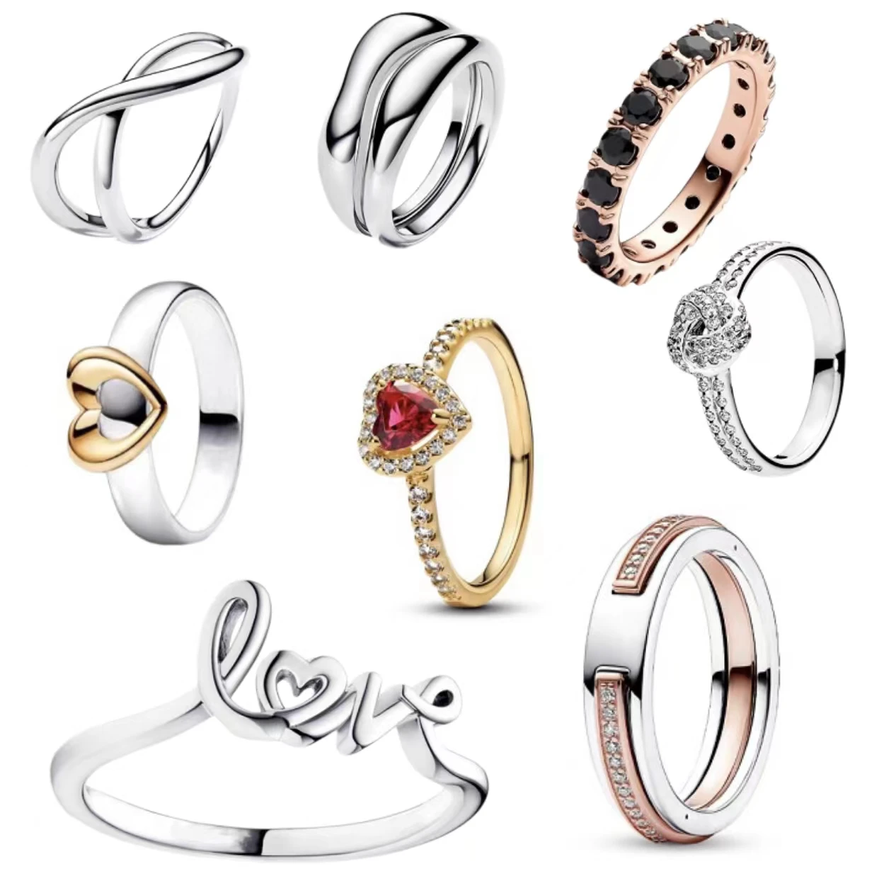 Real 925 sterling silver love Love Crown Fold Ring for women wedding engagement gift Diy temperament hot selling jewelry
Real 925 sterling silver love Love Crown Fold Ring for women wedding engagement gift Diy temperament hot selling jewelry
