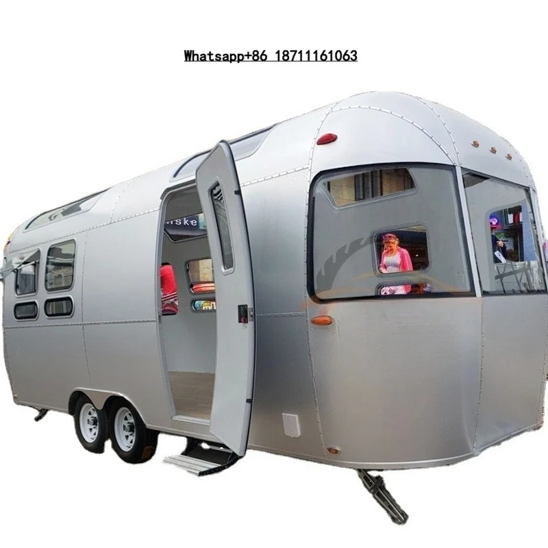 Mobile Home Trailer House Truck RV with Food Trailer Dual Axel and Steel Frame
Mobile Home Trailer House Truck RV with Food Trailer Dual Axel and Steel Frame