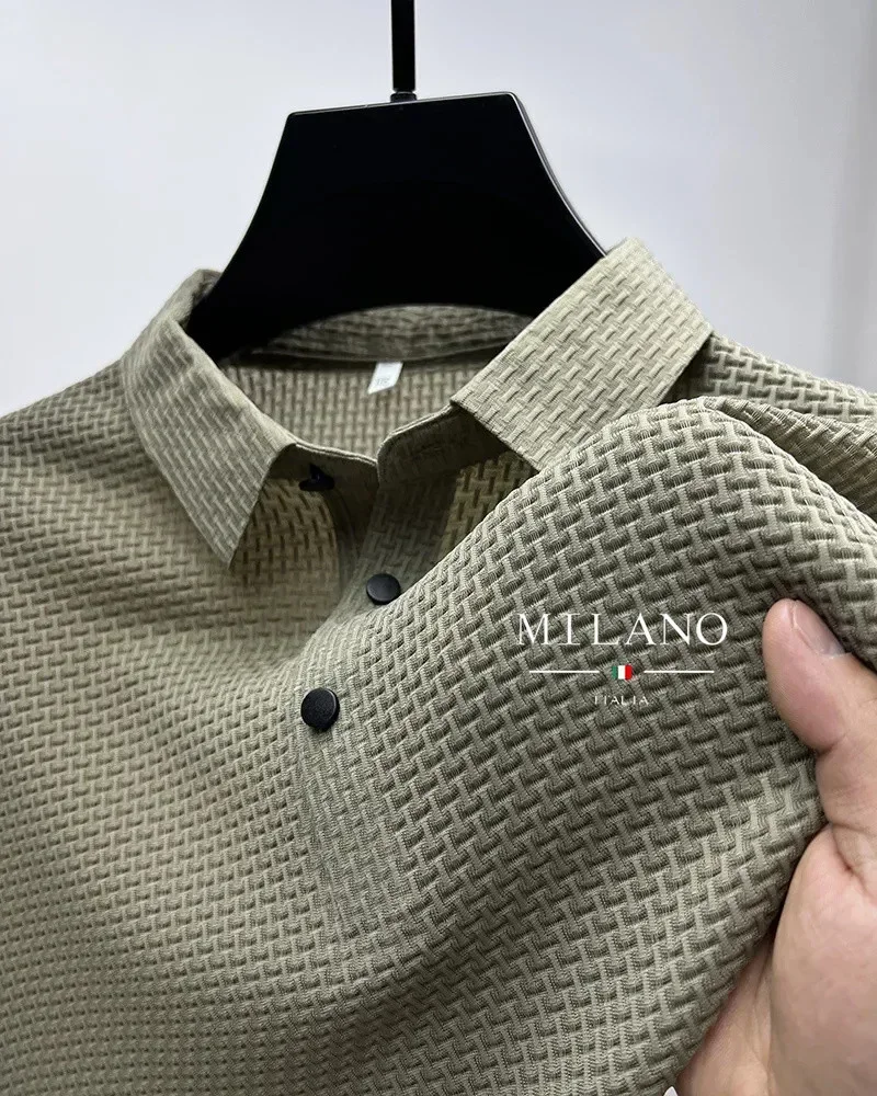 New Men's Polo Shirt Summer Business Casual Streetwear Breathable Printed Short Sleeve Hip Hop Sweat Absorbing Fashion Tops Tee
New Men's Polo Shirt Summer Business Casual Streetwear Breathable Printed Short Sleeve Hip Hop Sweat Absorbing Fashion Tops Tee