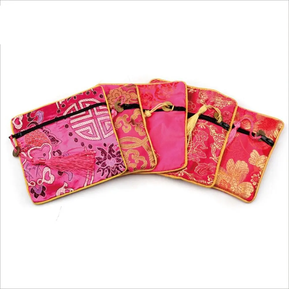 Tassel Mini Embroidery Canvas Coin Purse Dragon Copper Cash Pendant Flower Jewelry Packing Bag Storage Bag Purse Wallets
Tassel Mini Embroidery Canvas Coin Purse Dragon Copper Cash Pendant Flower Jewelry Packing Bag Storage Bag Purse Wallets