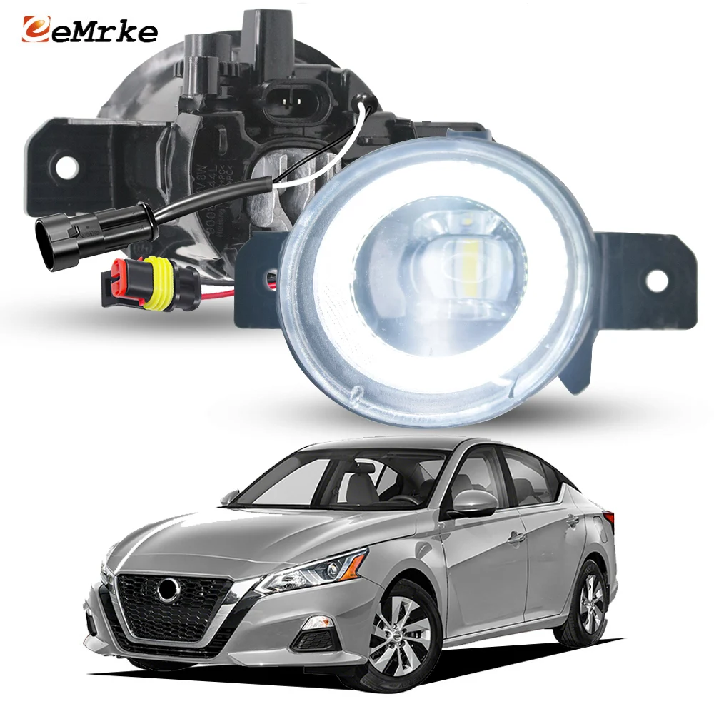 Светодиодные противотуманные фары 30 Вт для Nissan Altima L34 2018 2019 2020 2021 2022 PTF с прозрачными линзами + наружные фонари Angel Eye DRL
Светодиодные противотуманные фары 30 Вт для Nissan Altima L34 2018 2019 2020 2021 2022 PTF с прозрачными линзами + наружные фонари Angel Eye DRL