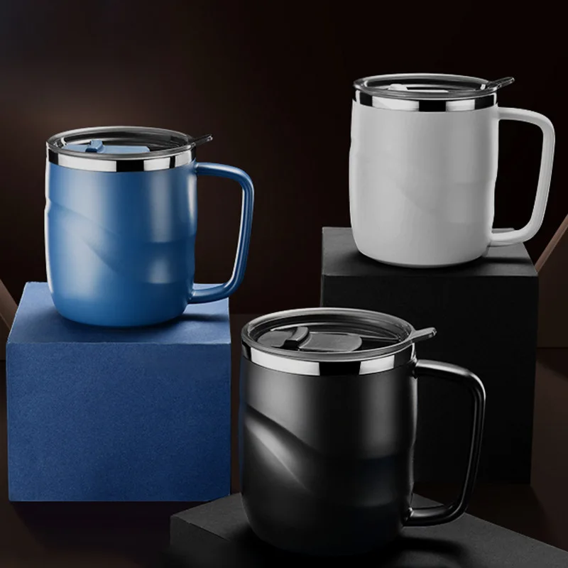 400ml Insulated Coffee Mug with Sliding Lid Vacuum Travel Mug with Handle Camping Tea Flask for Hot Cold Drinks Cocktail Tool
400ml Insulated Coffee Mug with Sliding Lid Vacuum Travel Mug with Handle Camping Tea Flask for Hot Cold Drinks Cocktail Tool