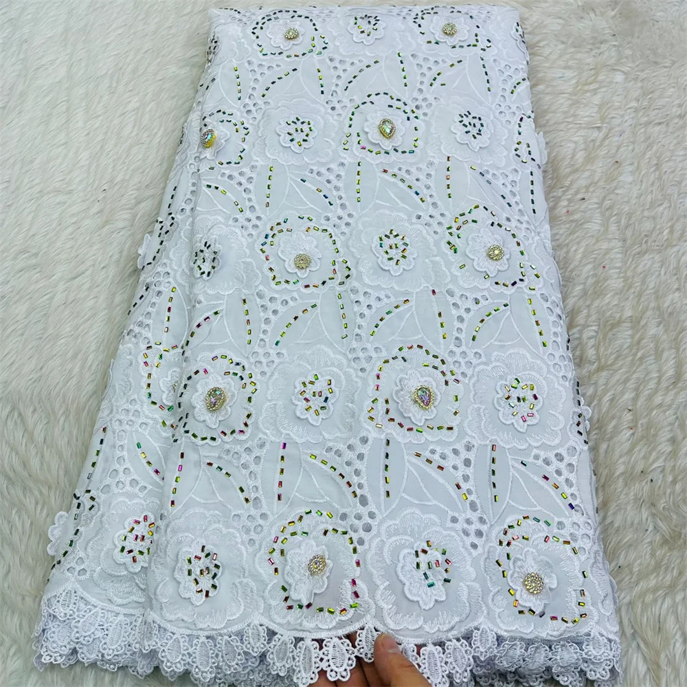 5 yards Nigerian 3D Chiffon Cord Lace Fabric African Sequins High-Quality Material for Party Dresses Sewing 2025 Style Hm134-1
5 yards Nigerian 3D Chiffon Cord Lace Fabric African Sequins High-Quality Material for Party Dresses Sewing 2025 Style Hm134-1