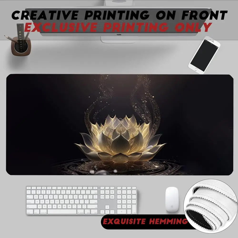 Mouse Pad Non-Slip Rubber Edge locking mousepads Game play mats Classic Lotus Popular Art for notebook PC computer
Mouse Pad Non-Slip Rubber Edge locking mousepads Game play mats Classic Lotus Popular Art for notebook PC computer