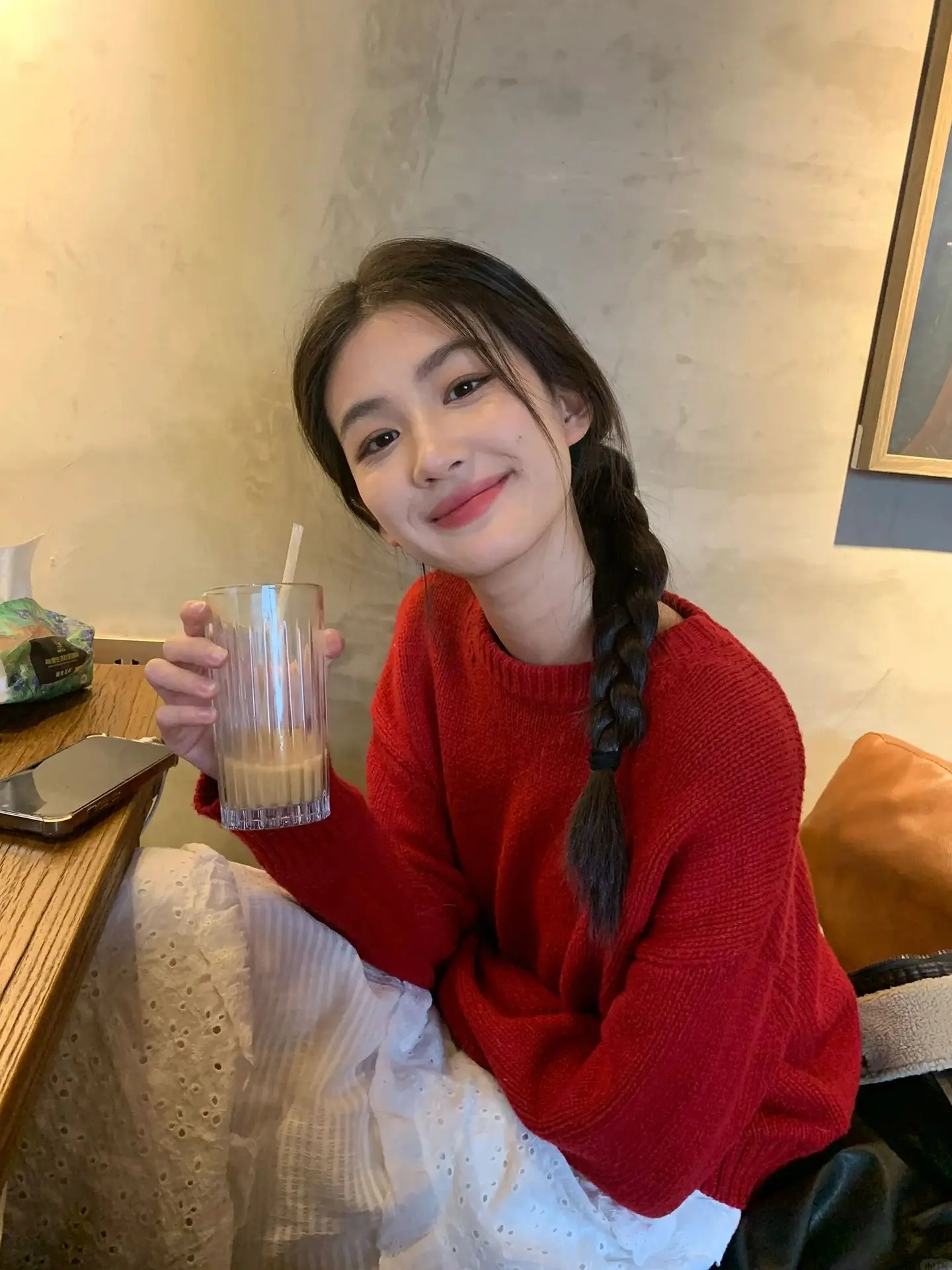 FEMPILOT Vintage Aosphere Red round Ne Knitted Sweater Women Loose Casual Versatile Soft Cozy Top Commute Sle Long S...
FEMPILOT Vintage Aosphere Red round Ne Knitted Sweater Women Loose Casual Versatile Soft Cozy Top Commute Sle Long S...