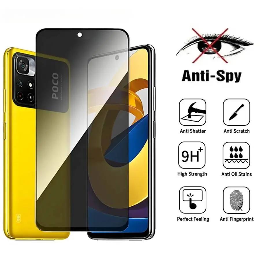 For Xiaomi Poco M4 Anti Spy Privacy Tempered Glass Screen Protector Compatible For Pocom4 Pro 5G Phone Film
For Xiaomi Poco M4 Anti Spy Privacy Tempered Glass Screen Protector Compatible For Pocom4 Pro 5G Phone Film