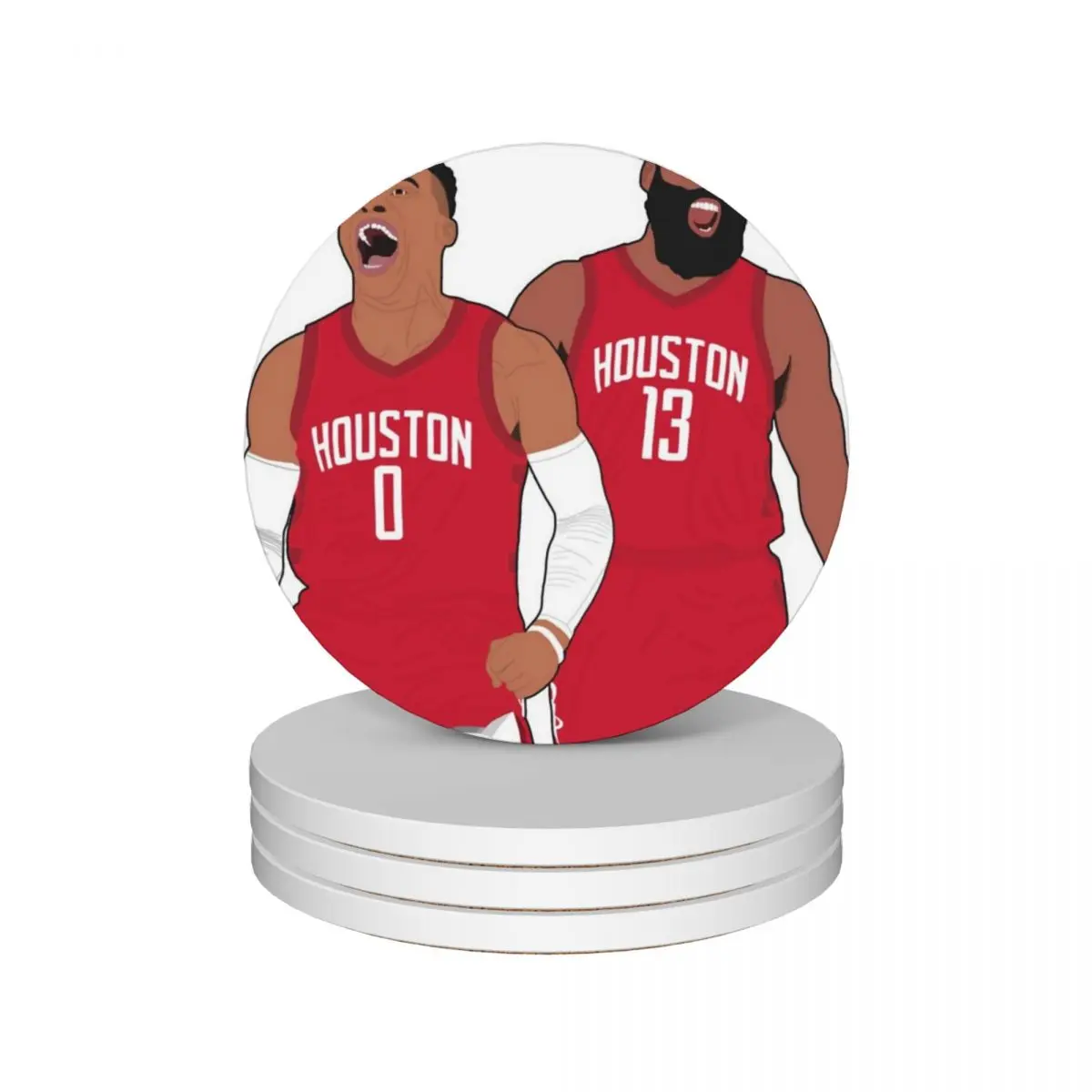 Westbrook and Harden Ceramic Coasters (Set of 4) black cute coffee cup stand tile Coasters
Westbrook and Harden Ceramic Coasters (Set of 4) black cute coffee cup stand tile Coasters