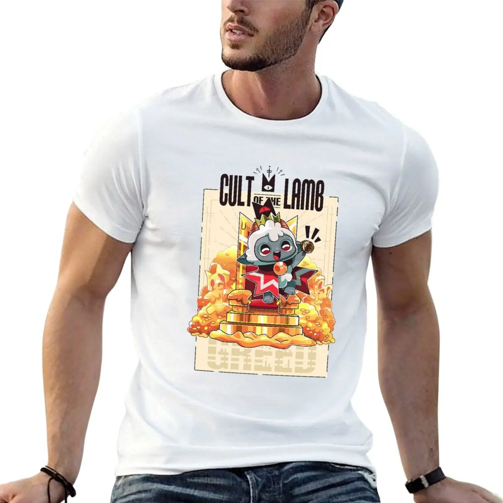 Cult of The Lamb T-Shirt t shirts for man graphic vintage t shirt man plain funny t shirts man T-shirt
Cult of The Lamb T-Shirt t shirts for man graphic vintage t shirt man plain funny t shirts man T-shirt