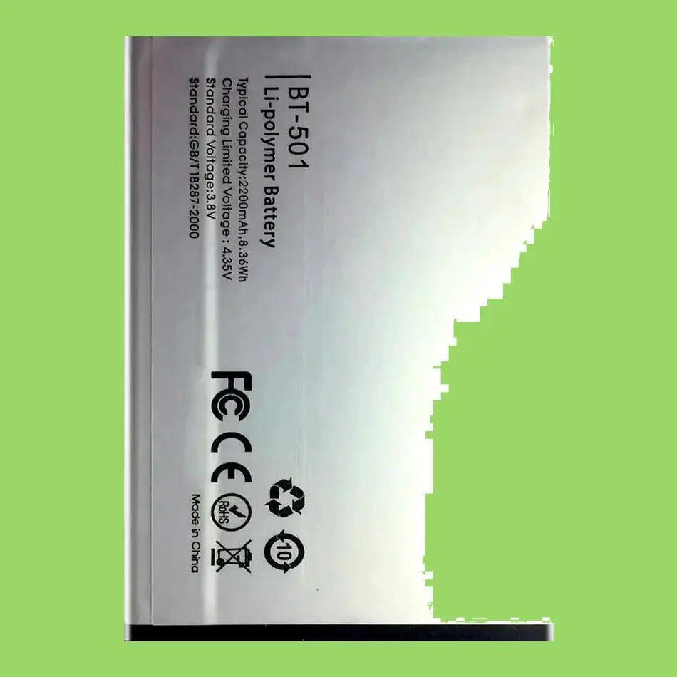 2200Mah Environmentally Friendly For Leagoo Alfa 5 BT 501 Mobile Phone Battery BT-501
2200Mah Environmentally Friendly For Leagoo Alfa 5 BT 501 Mobile Phone Battery BT-501