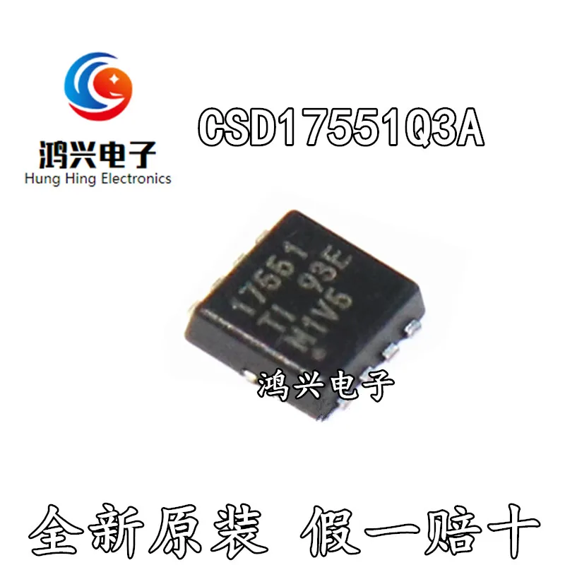 20pcs original new 20pcs original new CSD17551Q3A printing 17551 VSONP8 N channel 12A/30V
20pcs original new 20pcs original new CSD17551Q3A printing 17551 VSONP8 N channel 12A/30V