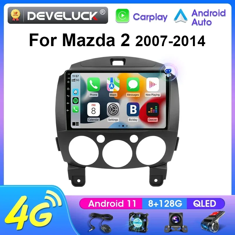 Автомагнитола 2 Din, Android 12, мультимедийный видеоплеер для MAZDA 2 Mazda2 2007-2014, GPS-навигация, 4G Carplay, автомобильное стереоустройство
Автомагнитола 2 Din, Android 12, мультимедийный видеоплеер для MAZDA 2 Mazda2 2007-2014, GPS-навигация, 4G Carplay, автомобильное стереоустройство