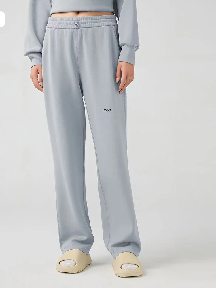 Women's High Waist Wide Leg Pants with Pockets Drawstring Yoga Sweatpants Casual Loose Fit Trousers for Autumn Winter Daily
Women's High Waist Wide Leg Pants with Pockets Drawstring Yoga Sweatpants Casual Loose Fit Trousers for Autumn Winter Daily
