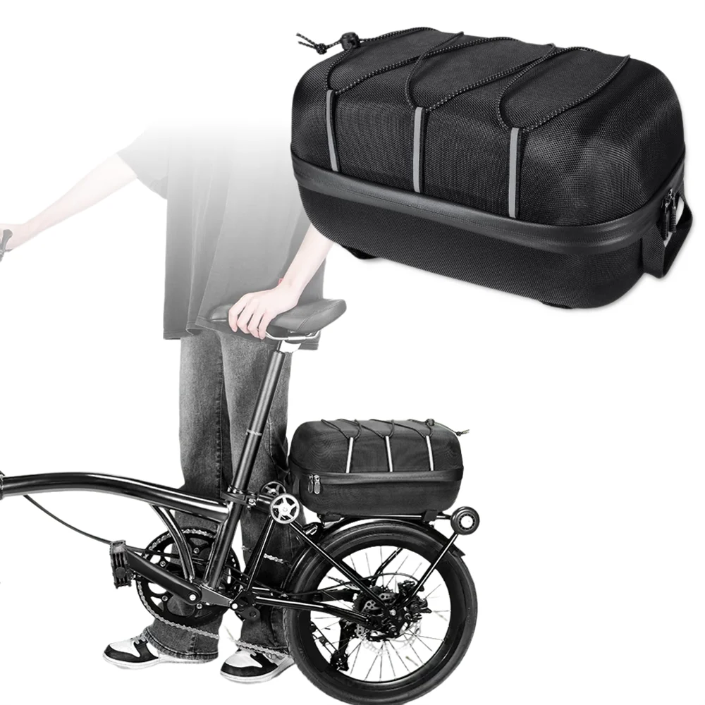 Brompton Rear Seat Bag 10L Large Capacity Waterproof Bicycle Bag Bicycle Luggage Suitable for Brompton Folding Bicycles
Brompton Rear Seat Bag 10L Large Capacity Waterproof Bicycle Bag Bicycle Luggage Suitable for Brompton Folding Bicycles