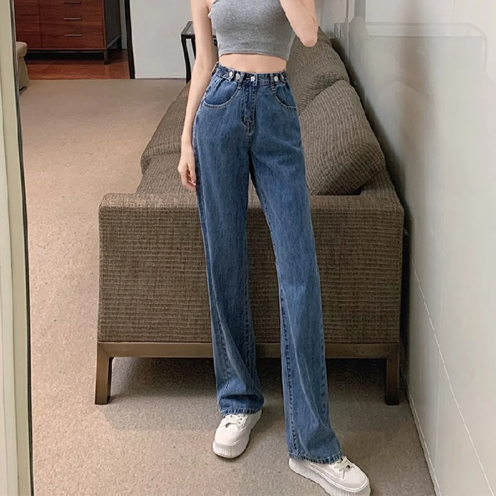 Женские джинсы с высокой талией, прямые брюки, свободный крой, новый стиль 2025, летний образ, тонкие и стройные, с висячим ощущением, др.
Женские джинсы с высокой талией, прямые брюки, свободный крой, новый стиль 2025, летний образ, тонкие и стройные, с висячим ощущением, др.