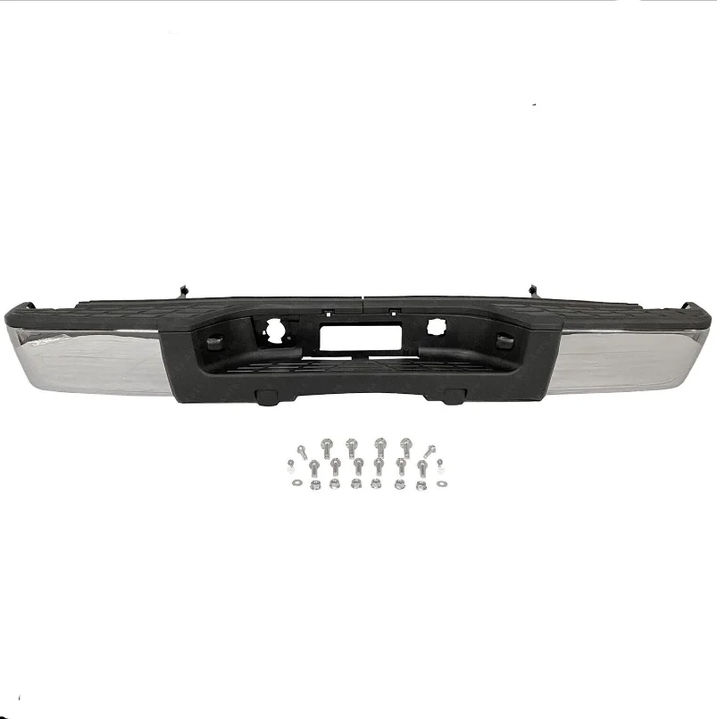 Chrome Rear Bumper For Chevy Silverado For GMC Sierra 1500 Truck 2007-2013
Chrome Rear Bumper For Chevy Silverado For GMC Sierra 1500 Truck 2007-2013