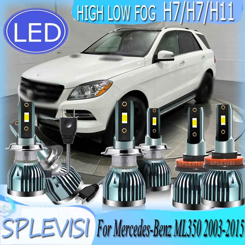 Push-In Setup LED Headlight foglight H7 H7 H11 FOR Mercedes-Benz ML350 2003 2004 2005 2006 2007 2008 2009 2010 2011 2012-2015
Push-In Setup LED Headlight foglight H7 H7 H11 FOR Mercedes-Benz ML350 2003 2004 2005 2006 2007 2008 2009 2010 2011 2012-2015