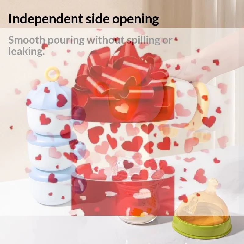 Диспенсер для сухого молока на 3 уровня, штабелируемый и портативный, большой емкости, идеально подходит для использования на улице и хранения закусок
Диспенсер для сухого молока на 3 уровня, штабелируемый и портативный, большой емкости, идеально подходит для использования на улице и хранения закусок