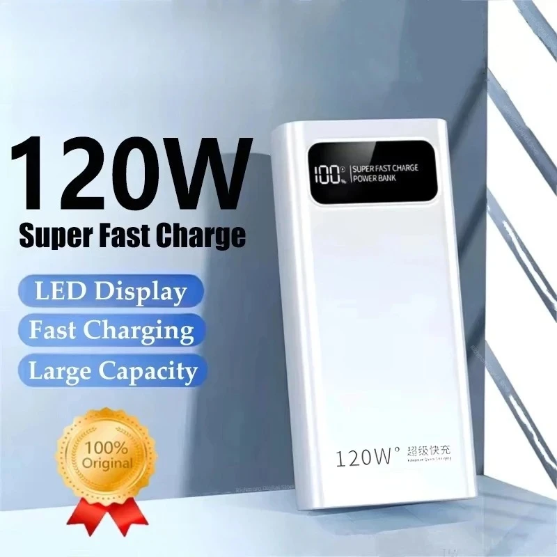 Внешний аккумулятор 2026 года, сертифицированный CCC, 200000 мАч, 740 Вт·ч, 120 Вт, сверхбыстрая зарядка, LED-дисплей, долговечный, для iOS, Android, ноутбуков
Внешний аккумулятор 2026 года, сертифицированный CCC, 200000 мАч, 740 Вт·ч, 120 Вт, сверхбыстрая зарядка, LED-дисплей, долговечный, для iOS, Android, ноутбуков
